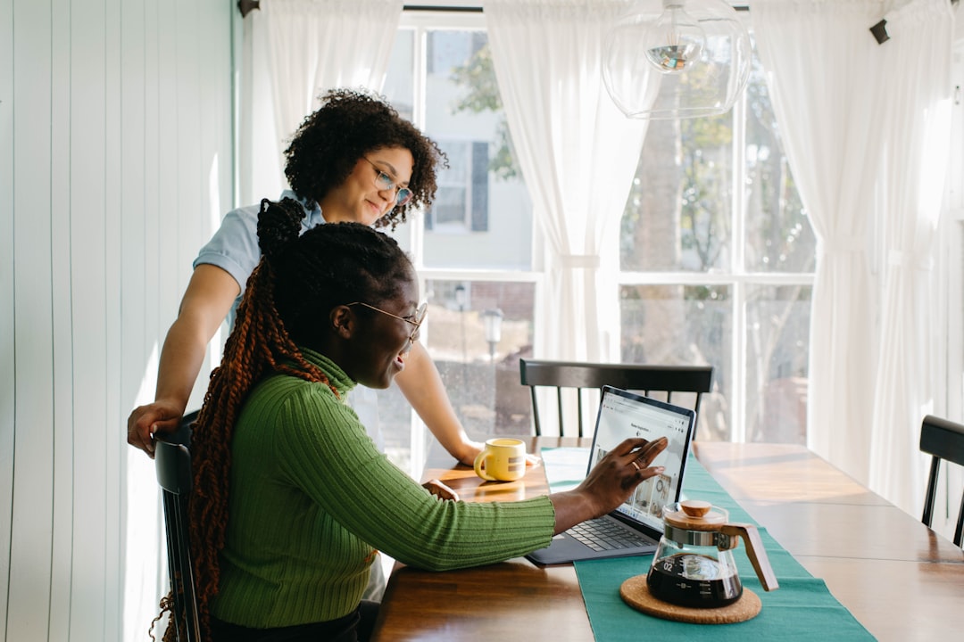 Couple reviewing mortgage documents at a table